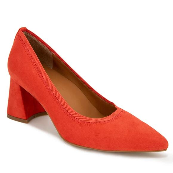 Gentle Souls Women's Dionne Block Heel Pointy Toe Pumps Size 10 - Picture 1 of 11